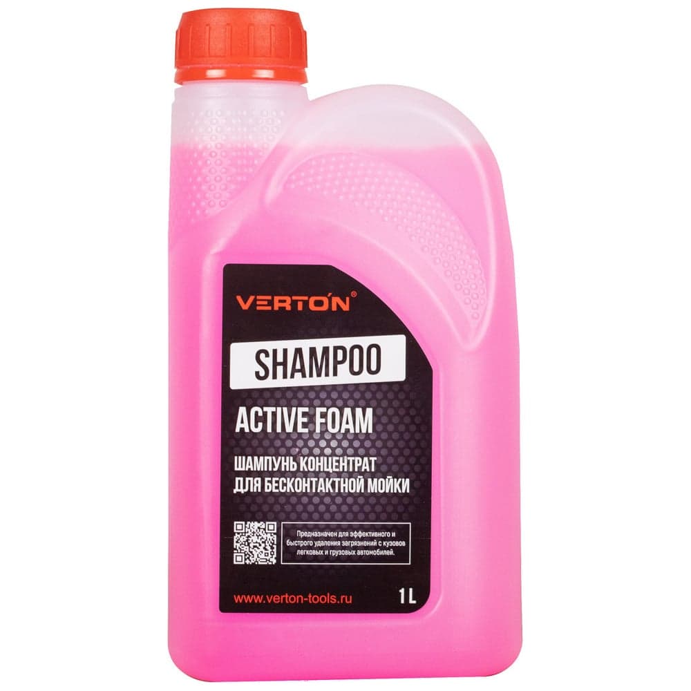 Шампунь концентрат Shampoo для бесконтактной мойки (цвет красный) 0.946 л VERTON 01.12543.13097