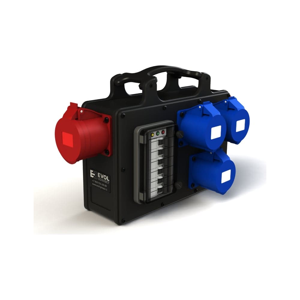 Щит с розетками переносной MINIPIG EVOL 0254-060-489-1
