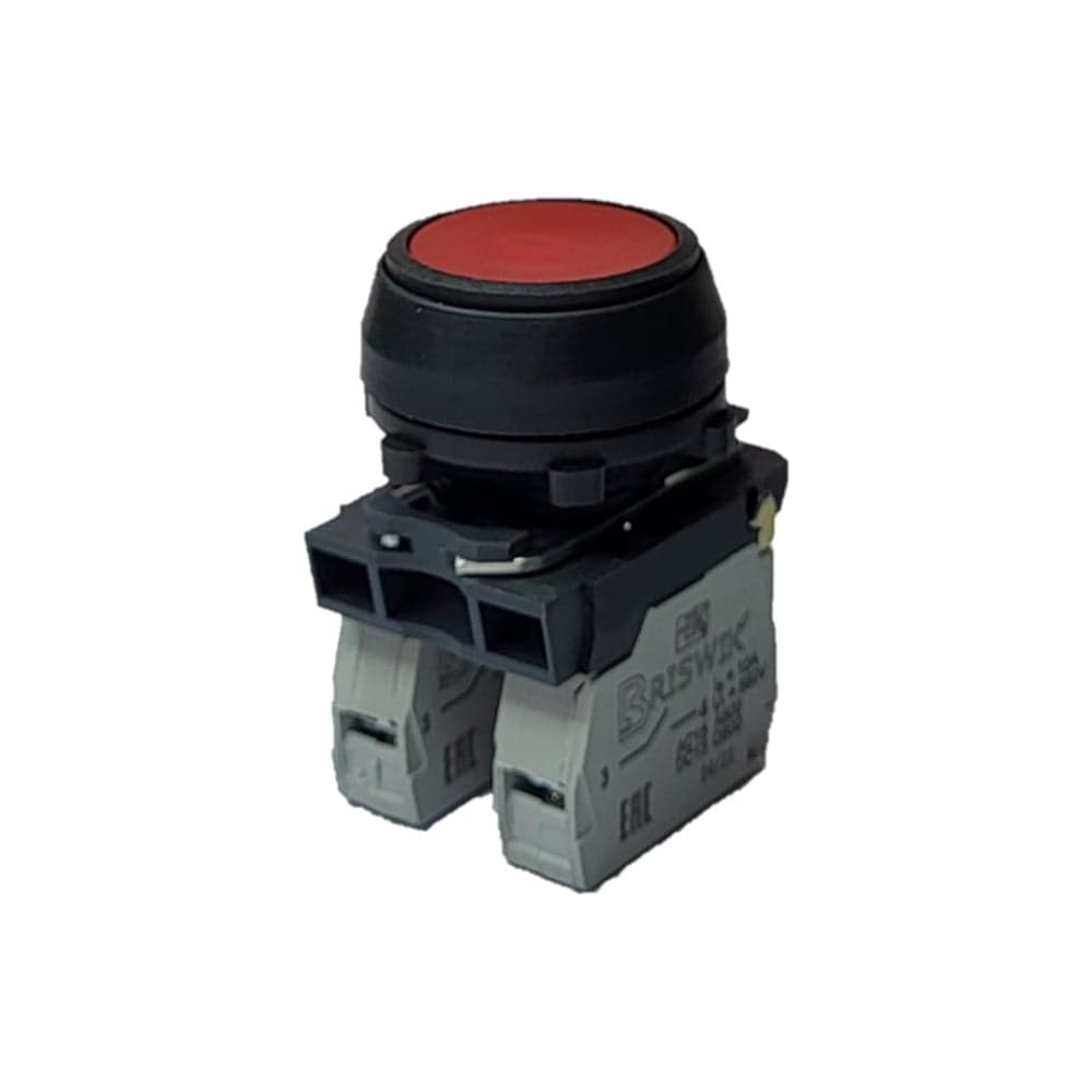 Выключатель Briswik КЕ 011/2 красный IP40 УХЛ3 10А 1но 1нз aS-DB-0Ai-0221