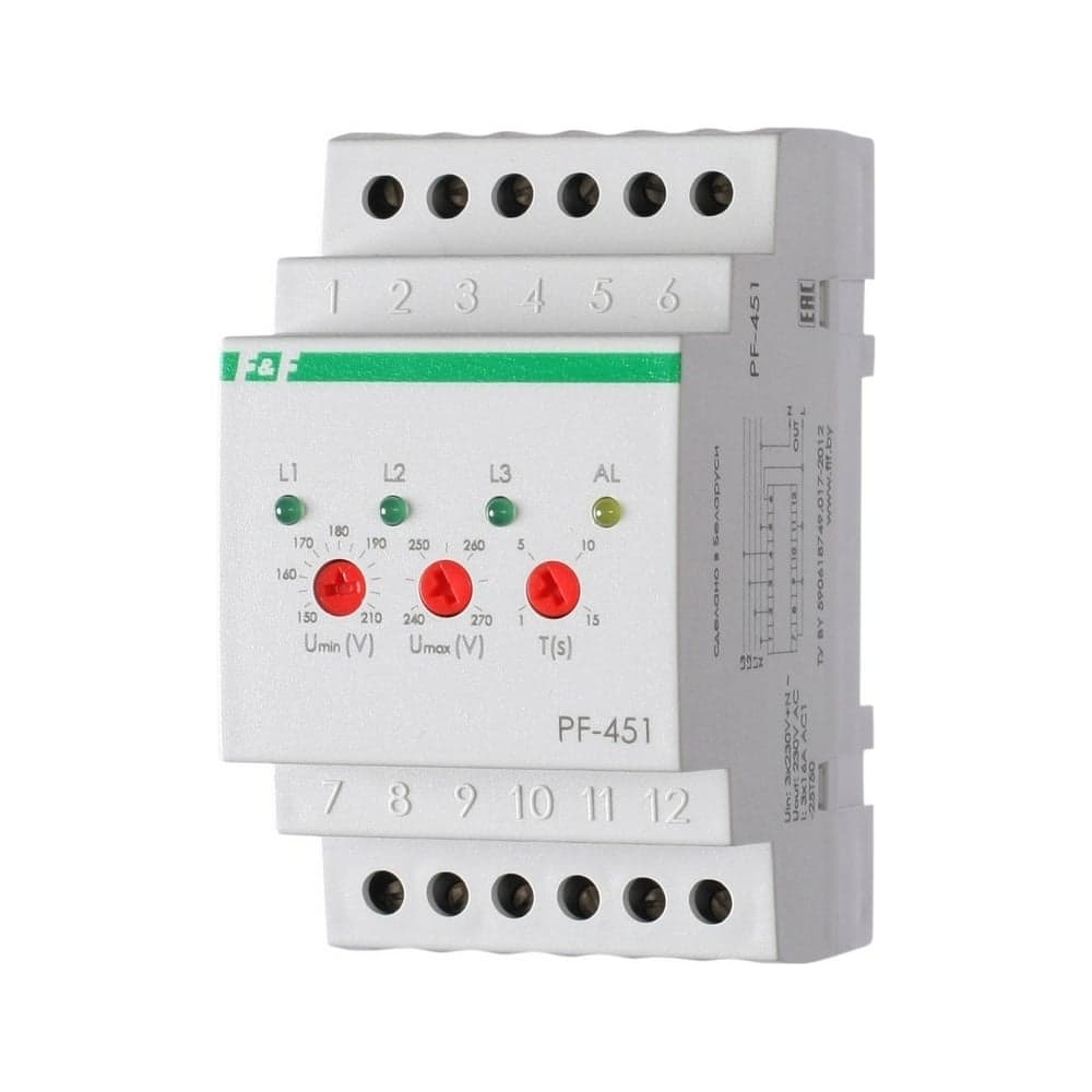 Четырехуровневое реле контроля уровня жидкости F&F PZ-832, EA08.001.005