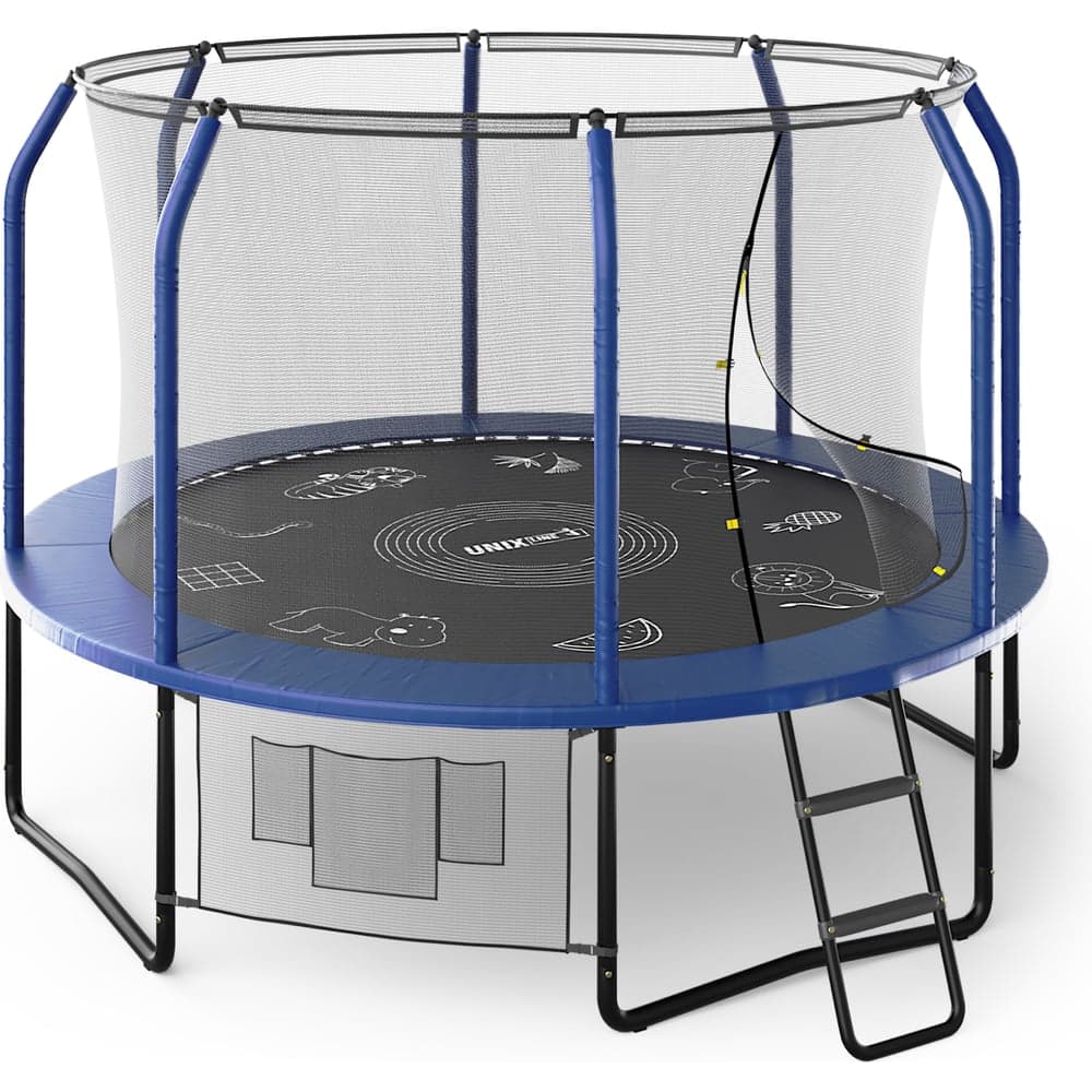 Батут UNIXline SUPREME GAME 10 ft blue TRUSUG10BL