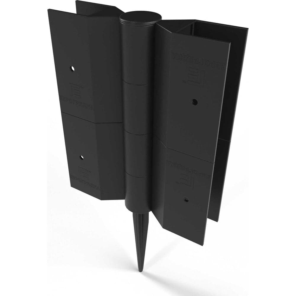 Стыковочный элемент Еврогрядка 150x25 мм, черный EGST150
