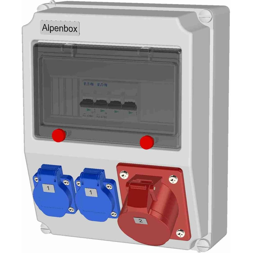 Щит с розетками настенный ALPENBOX РУСп 0010012