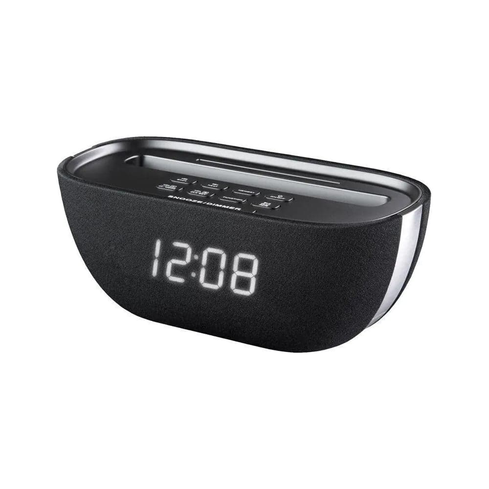 Сетевые радио-часы BVItech белый, черный, USB BV-251WKU