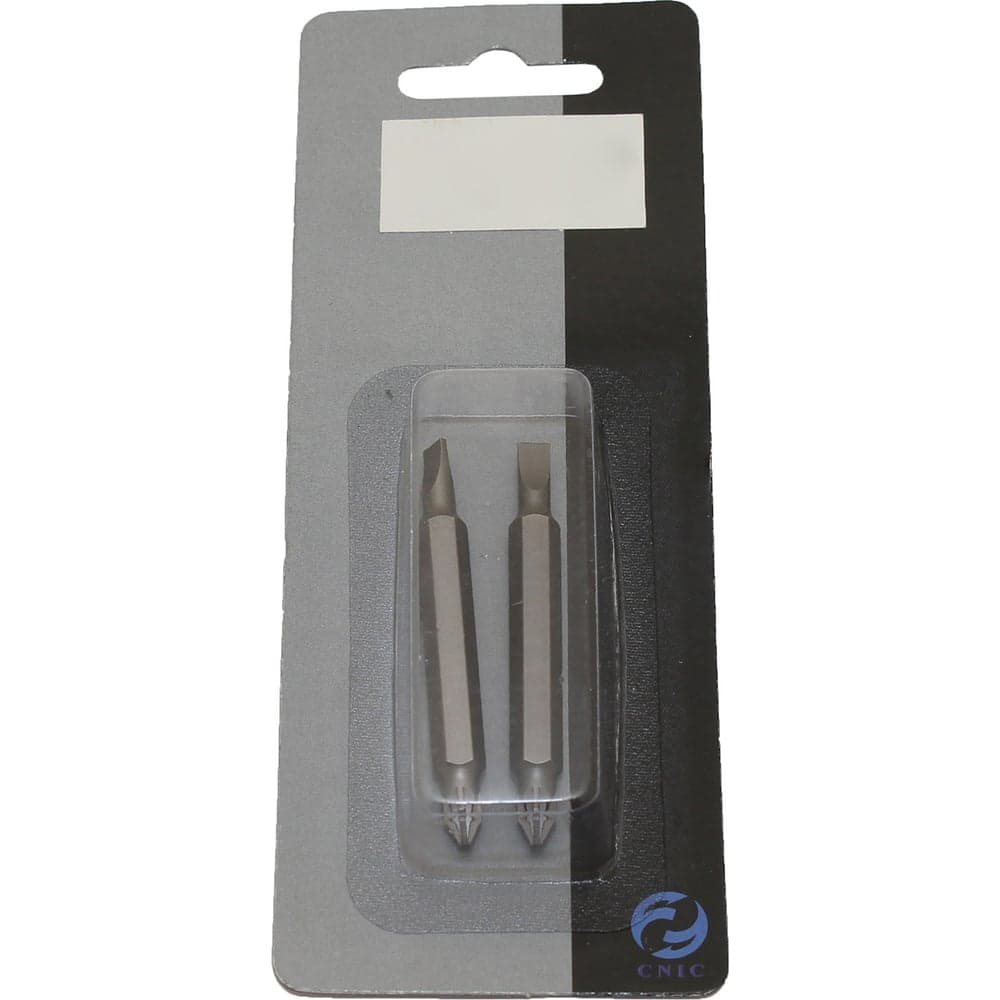 Биты комбинированные (2 шт; РZ2-SL5.5x1.0x60 мм; CrV; хвостовик C1/4") CNIC 56911