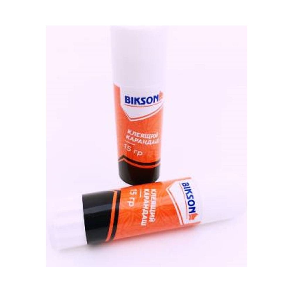 Канцелярский клей-карандаш Bikson 15 г PVA BN0465 КлеК101