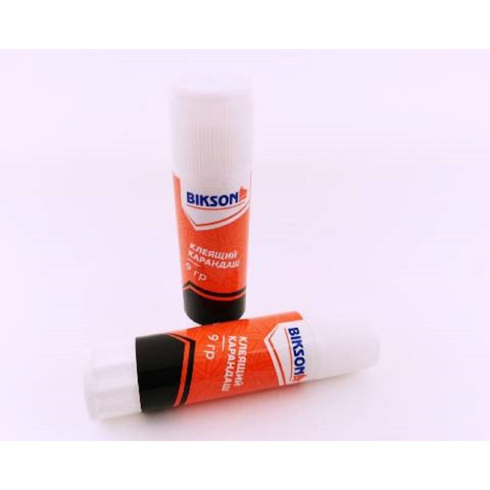 Канцелярский клей-карандаш Bikson 9 г PVA BN0464 КлеК100