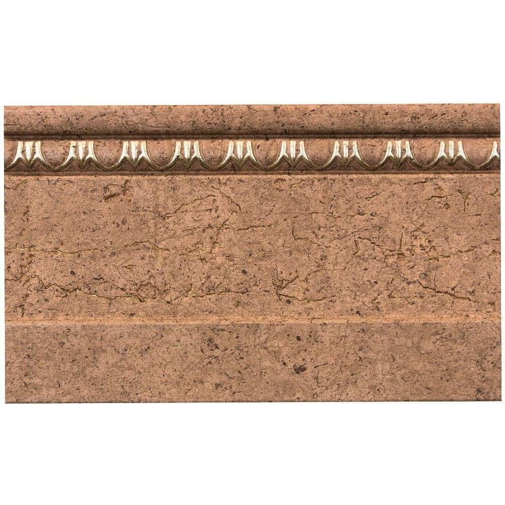 Плинтус Cosca Decor интерьерный багет, 90 мм, опал СПБ057693