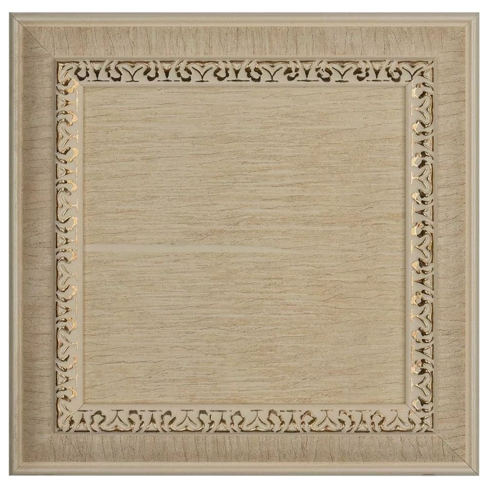 Соединительный элемент Cosca Decor D25-6 интерьерный багет, дуб беленый, 250x250 мм СПБ016884