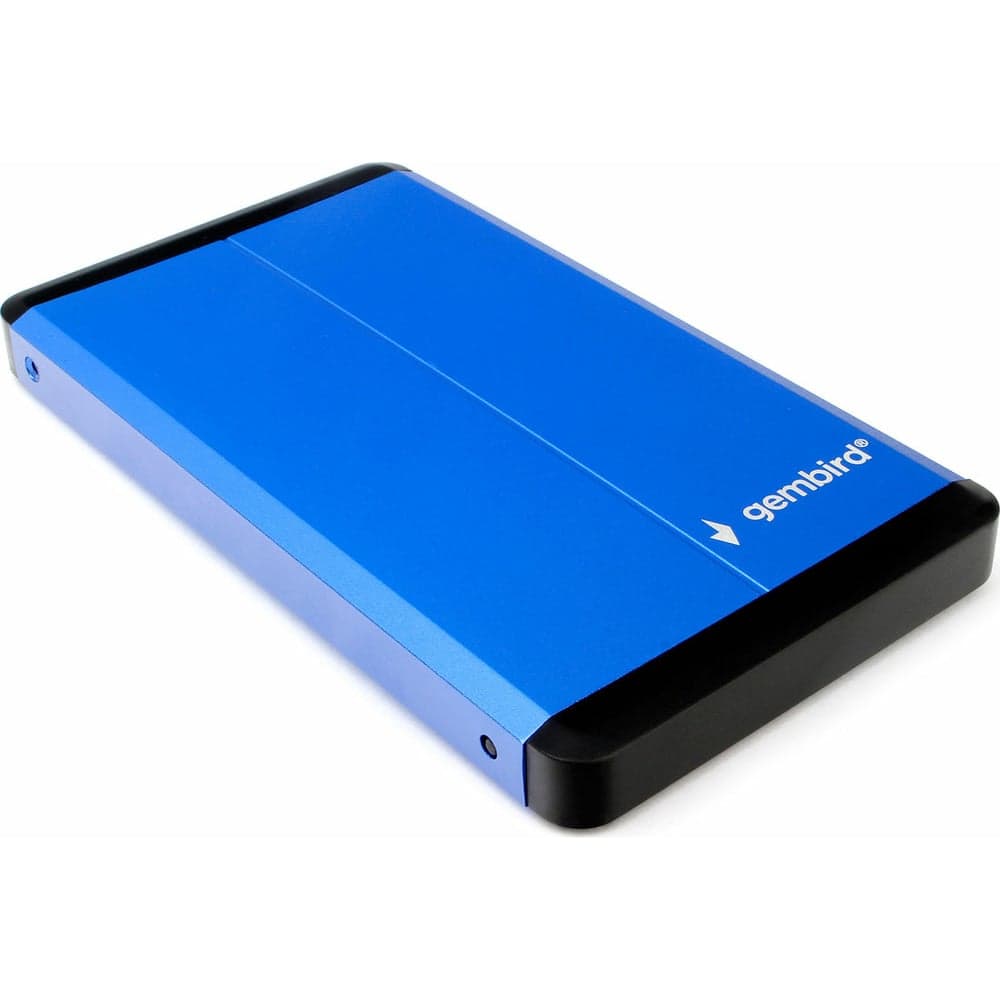 Внешний корпус Gembird 2.5", синий, USB 3.0, SATA, металл, EE2-U3S-2-B