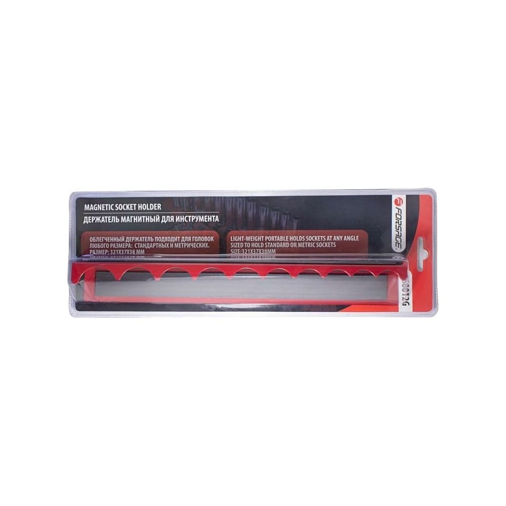 Магнитный держатель для 10 головок 1/2" Forsage в блистере F-880012G(51044)