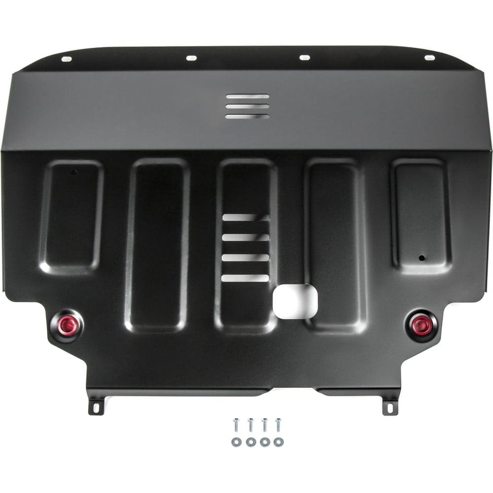 Защита картера + КПП + комплект крепежа АвтоБроня Сталь FAW Besturn X40 2019- V-1.6 111.08010.1