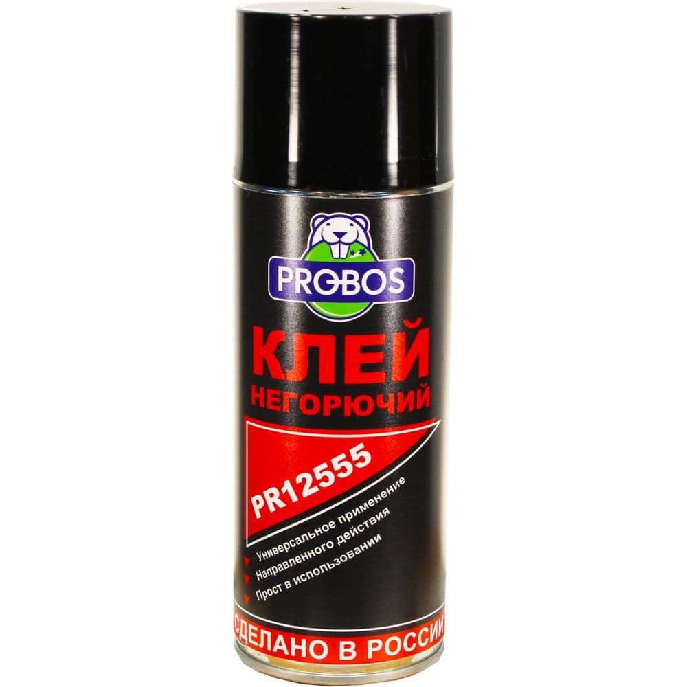 Клей негорючий PROBOS 520 мл, аэрозоль PR12555