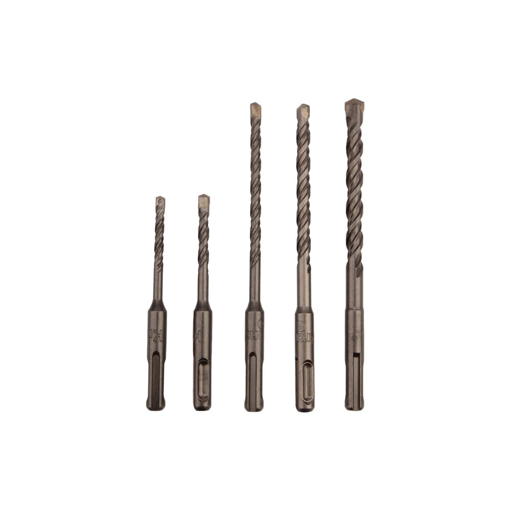 Набор буров по бетону KRANZ 5-6x110, 6-8-10x160 мм, хвостовик SDS-plus, 5 шт. KR-91-0406