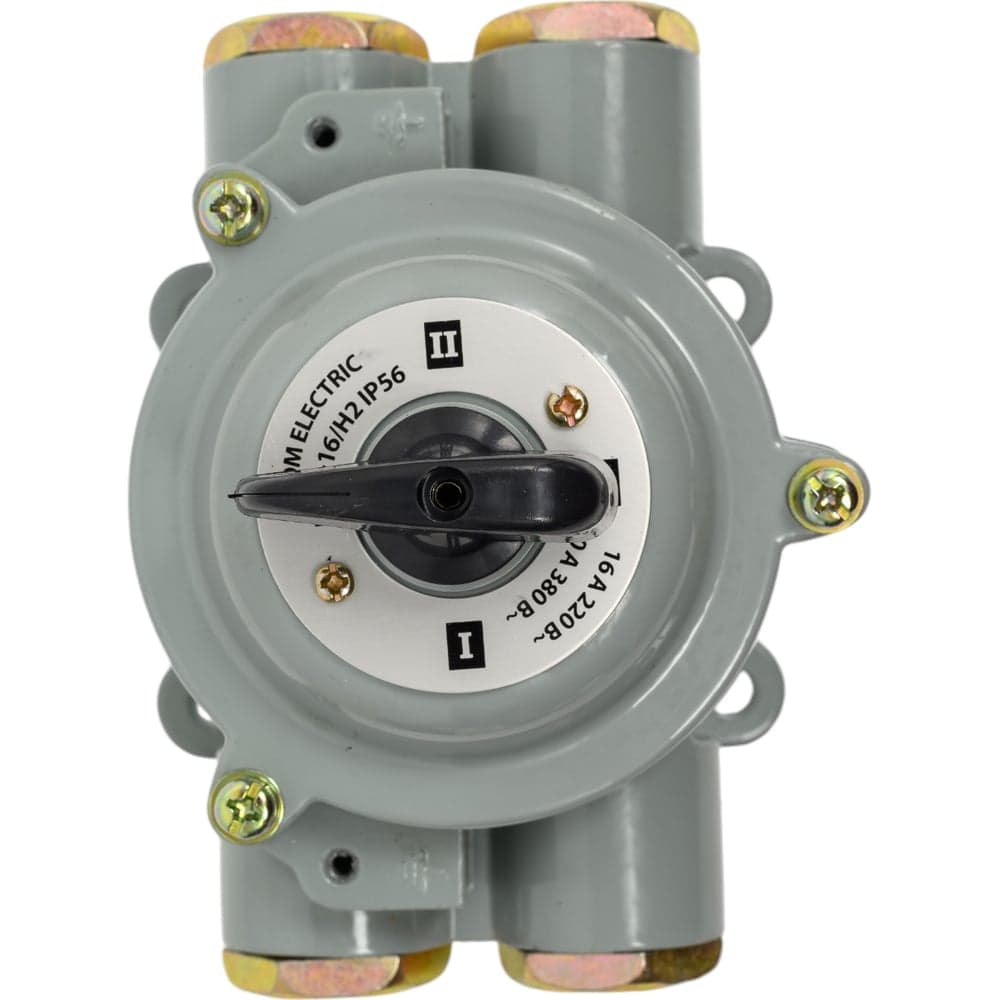 Пакетный переключатель TDM ELECTRIC ПП 2-16/Н2 2П 16А 220В, силуминовый корпус, IP56 SQ0723-0073