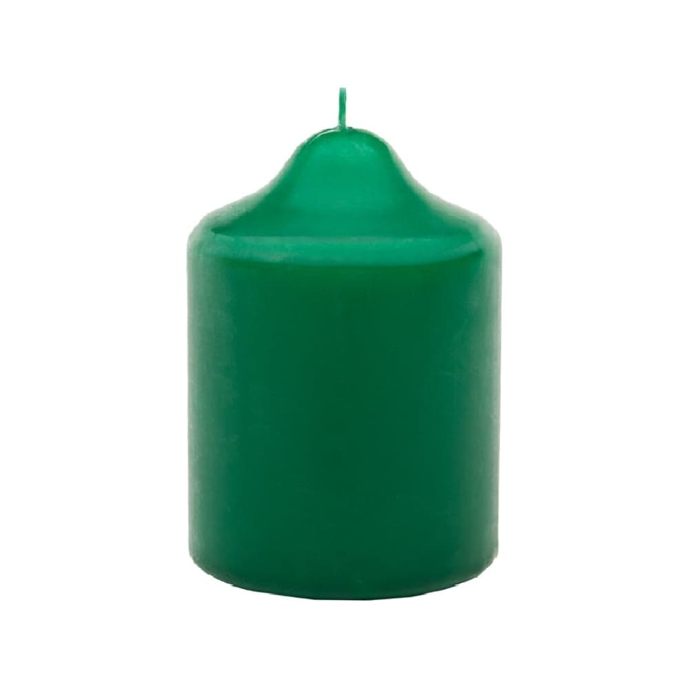 Свеча Антей Candle бочонок 40x60 мм, цвет: зеленый, запах: яблоко 5070925