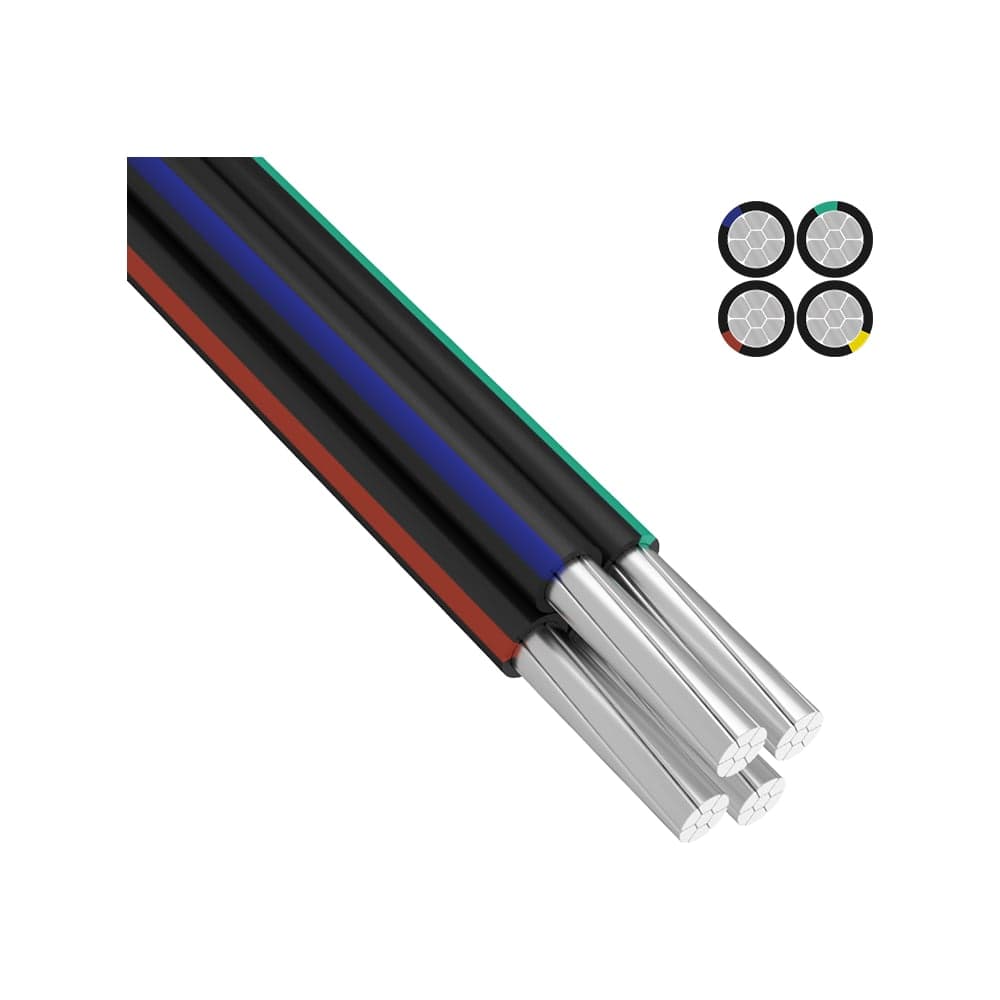 Провод СИП-4 REXANT 4x16,0 мм2 25 метров ГОСТ 01-8892-25