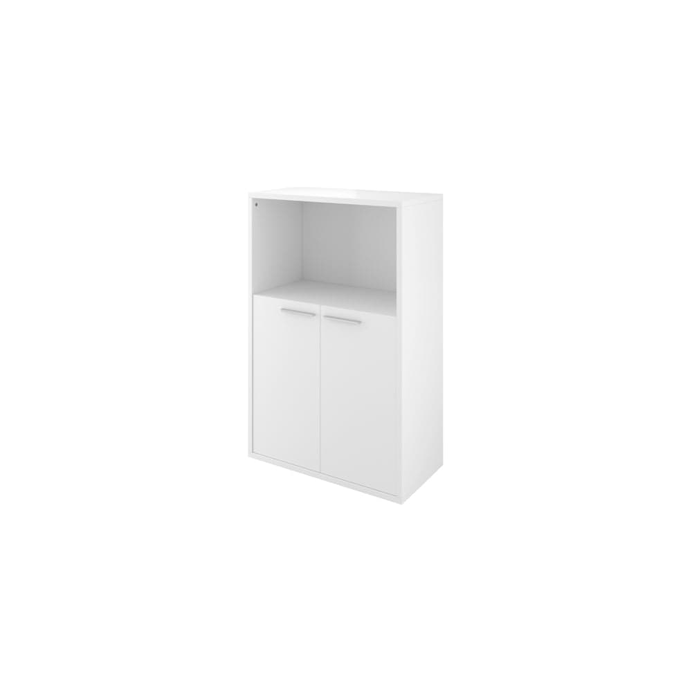 Шкаф Монолит Дублин низкий 1 откр. полка 800x400x1250 Белый30 ДБ46 ДБ46.30