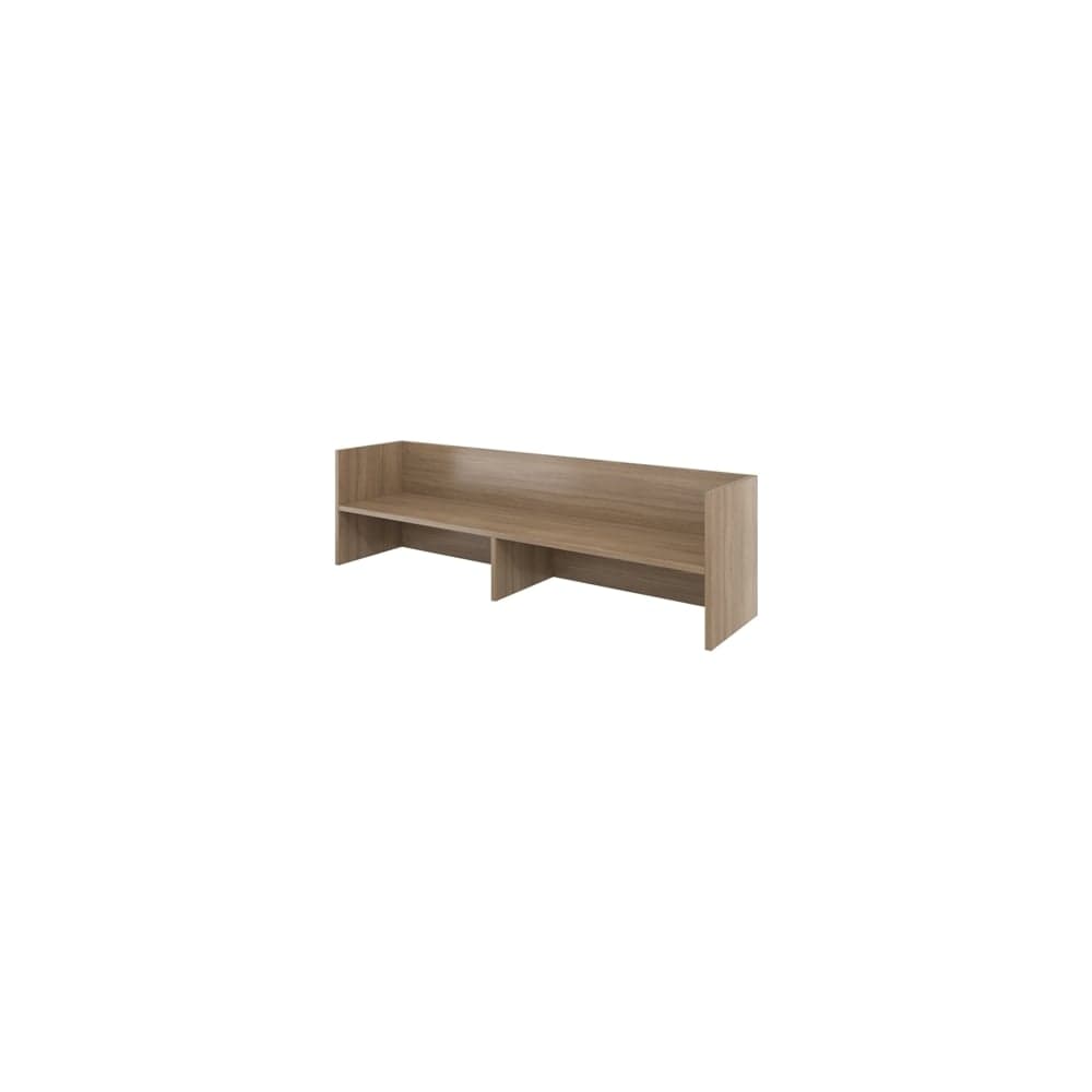Надставка на стол Монолит Дублин 1400x300x400 Дуб кофейный37 ДБ22.37