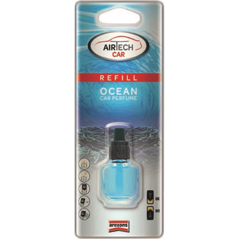 Сменный блок AREXONS Airtech Car Perfume OCEAN REFILL океан, 7 мл 1426
