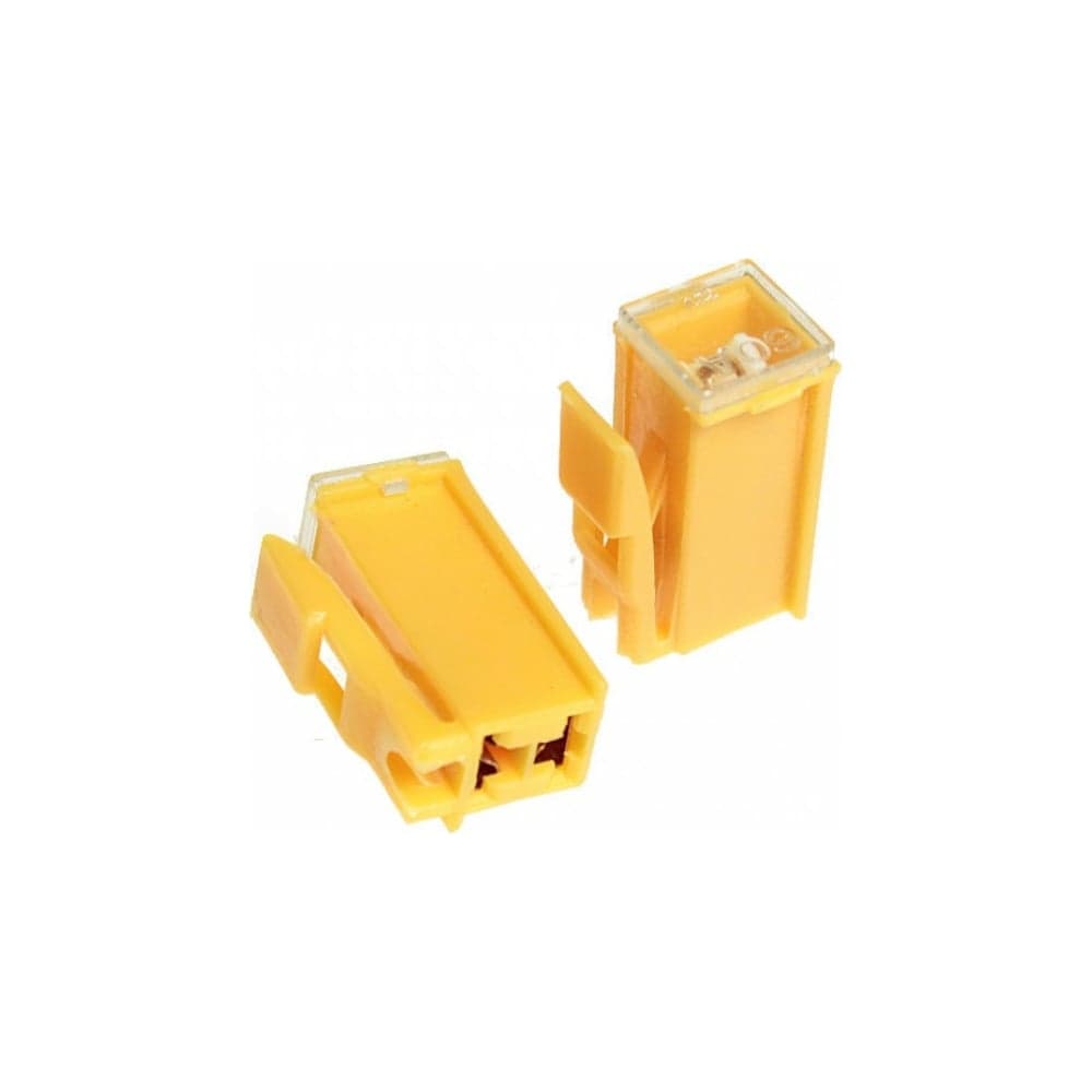 Предохранитель для иномарки Nord-Yada W228-G-S MINI 60A 12.8x13.5 мм, h 30.2 мм, 2 шт в упаковке 902264