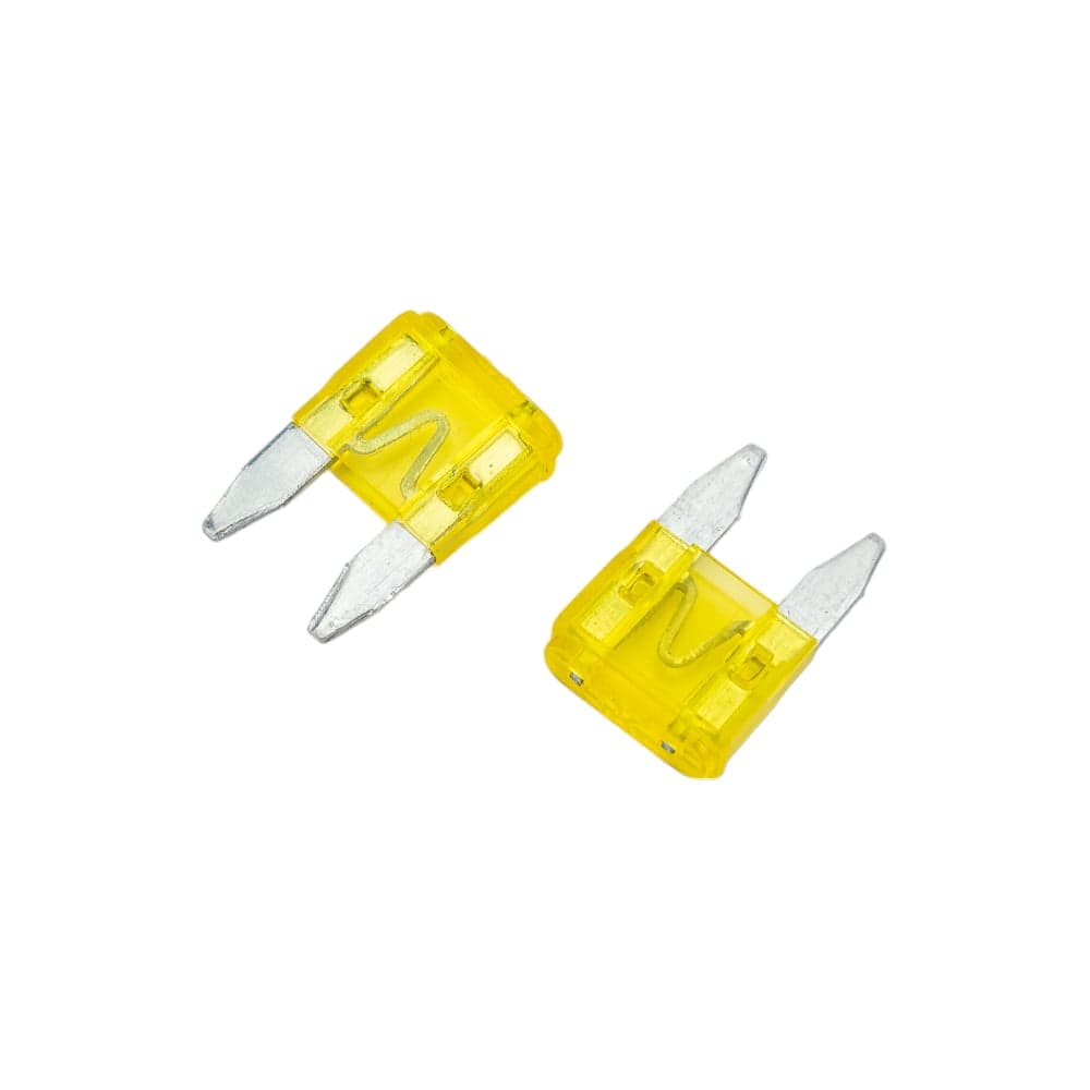 Предохранитель Nord-Yada MINI 20A 10,9x3,9 мм., h 16,3 W269 2 шт. в упаковке 901844