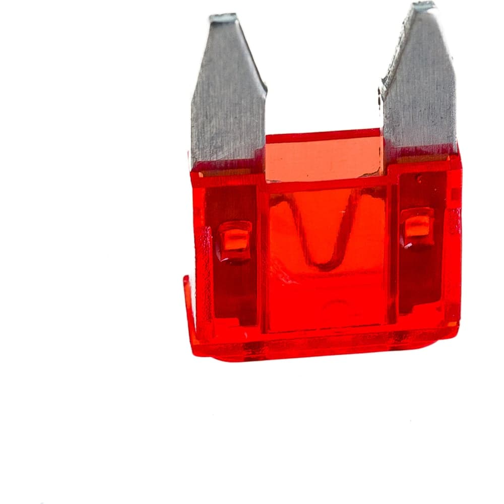 Предохранитель Nord-Yada MINI 10 A, 10.9x3.9 мм, h16.3 W269, 2 шт в упаковке 901842