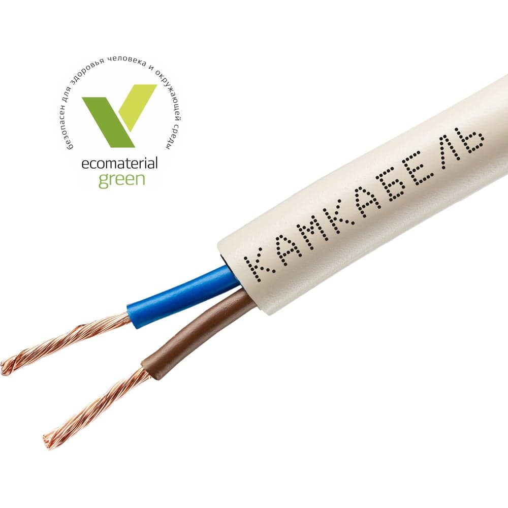 Провод ПВС Камкабель 2x0.75 мм 5 м ГОСТ 231Я920C0000Ъ600005М
