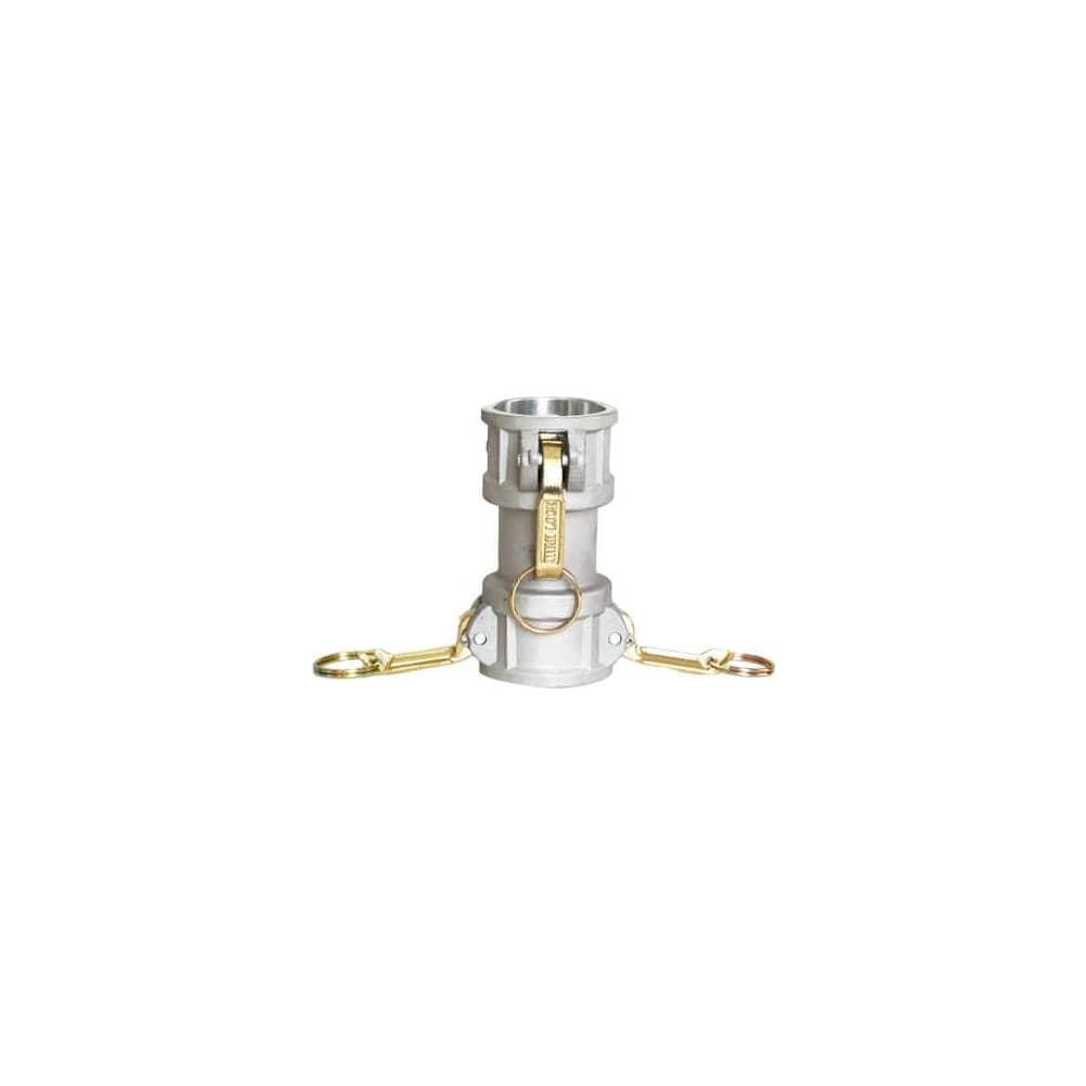 Камлок TITAN LOCK типа DD (переходник розетка 1,5" х розетка 1,5"), алюминий, TL150DDAL