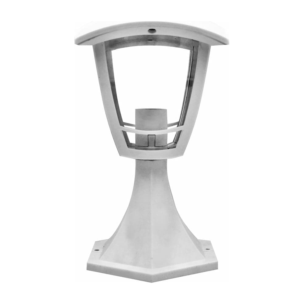 Садово-парковый светильник Camelion PP5204 С01 НТУ 07-60-001 У1 Валенсия белый 4-гранный, пластик, 230В 14577