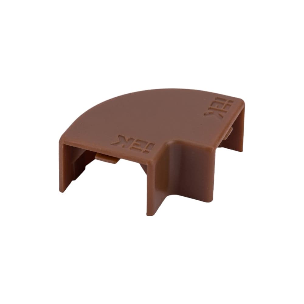 Поворот IEK ELECOR 90град КМП 15x10 дуб 4шт.компл EL-KK10D-P-015-010-K11