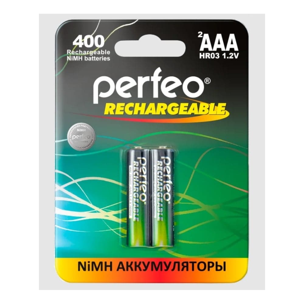 Аккумулятор Perfeo AAA 400mAh/2BL 30014791