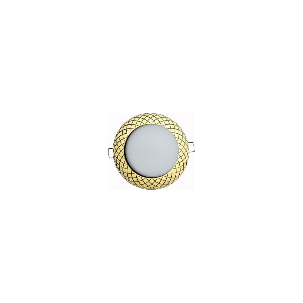 Встраиваемый светильник General Lighting Systems без подсветки GX53, 110х21мм, кружево, золото, IP20 GCL-GX53-H18-G 661219