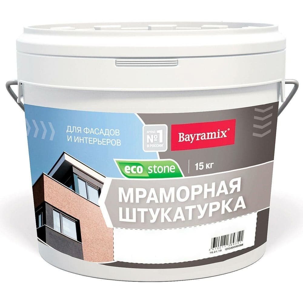 Мраморная штукатурка Bayramix BAY EcoStone 773 15 кг BMES-773-N