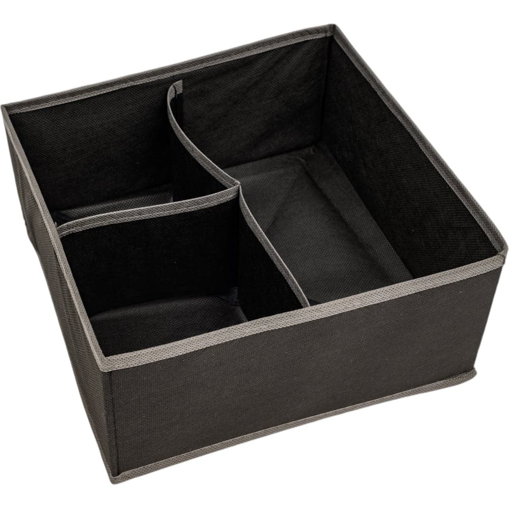 Органайзер для белья Рыжий кот Black 28x28x13 см 312617