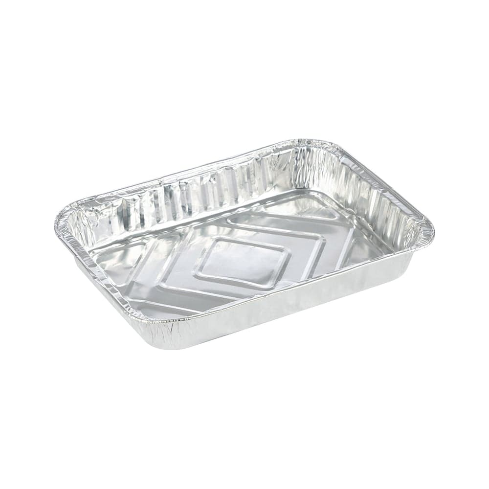 Форма для выпечки Mallony LAMINA, размер 22x16x3.5 см, из алюминиевой фольги, прямоугольная, одноразовая 104356