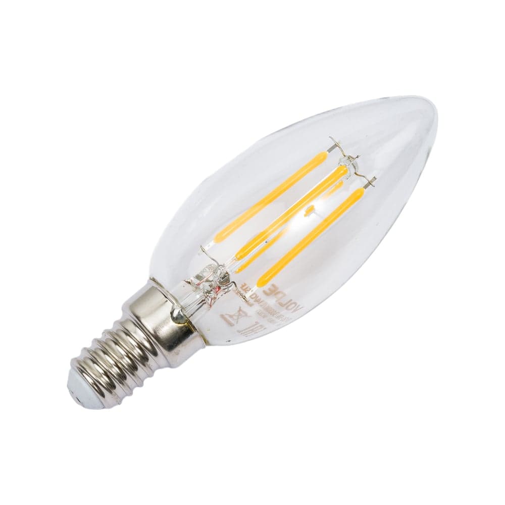 Светодиодная лампа Volpe LED-C35-5W/3000K/E14/CL/SLF UL-00008324
