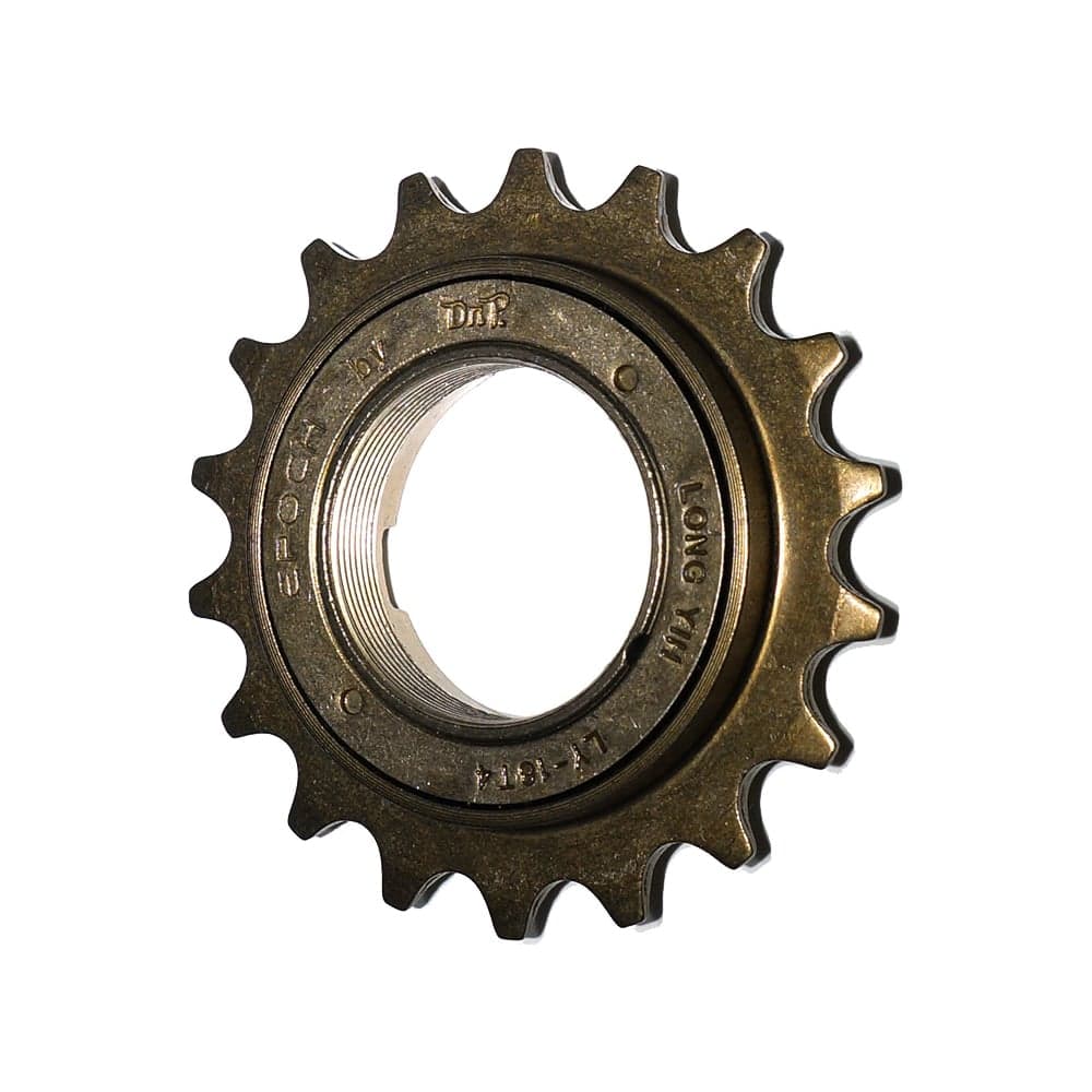 Трещотка DNP BMX LY-18T4, 1/2, 1/8, 18T, резьба B1, 37 24, 4-шлица, коричневая H000012426