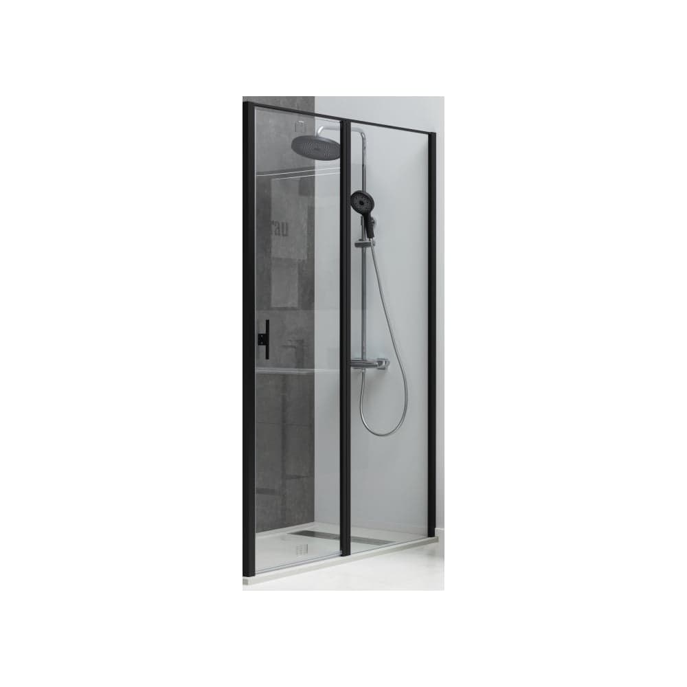 Душевая дверь ALLEN BRAU Priority 90 черный браш 3.31003.BBA 00252372