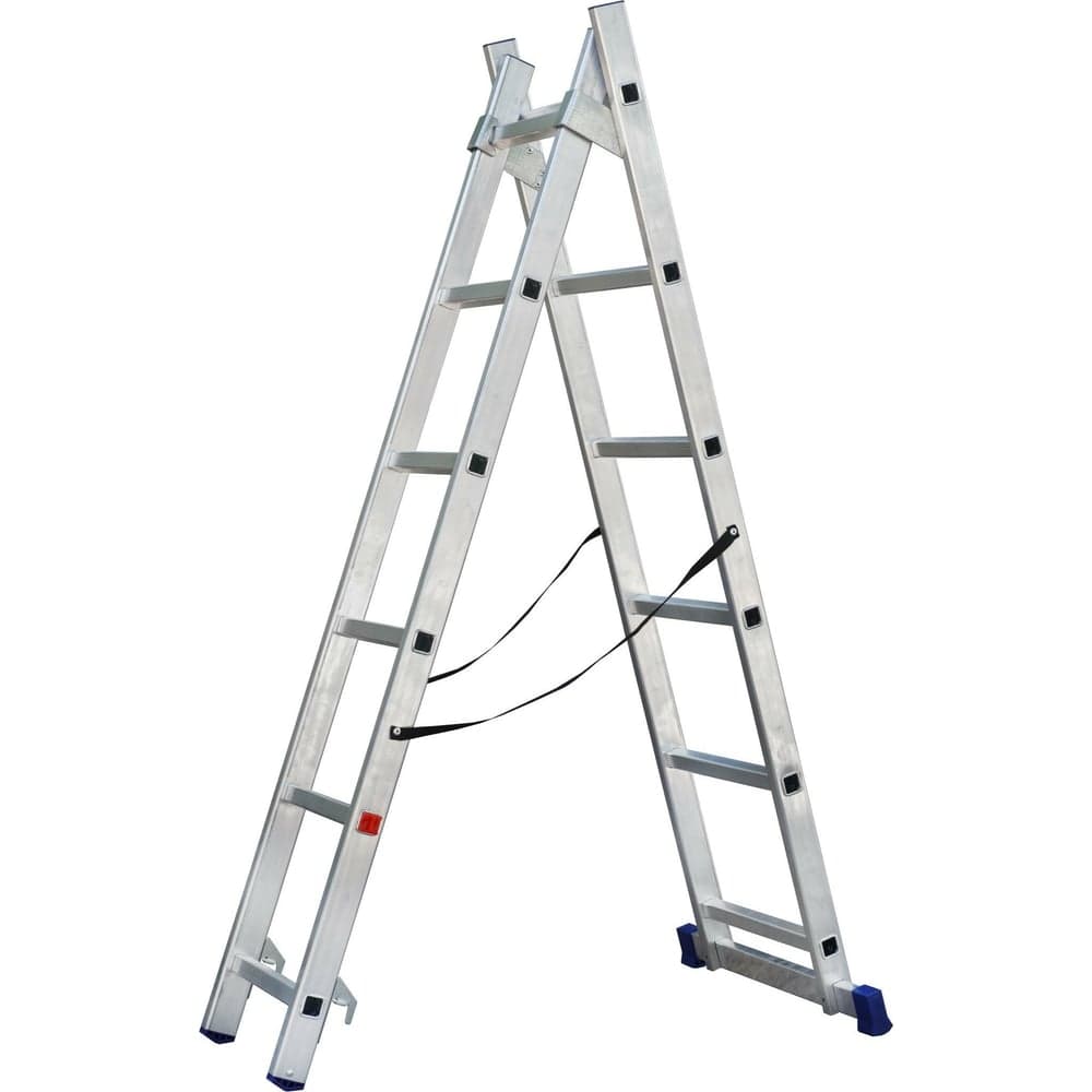 Двухсекционная алюминиевая лестница SMARTY 2x6 SN011-206