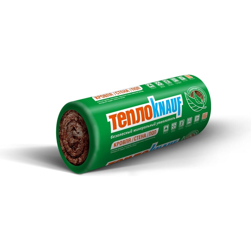 Утеплитель для кровли Knauf Insulation TеплоKNAUF (150x1220x5500 мм; 6.7 кв. м; 1 мат/рулон) 545553