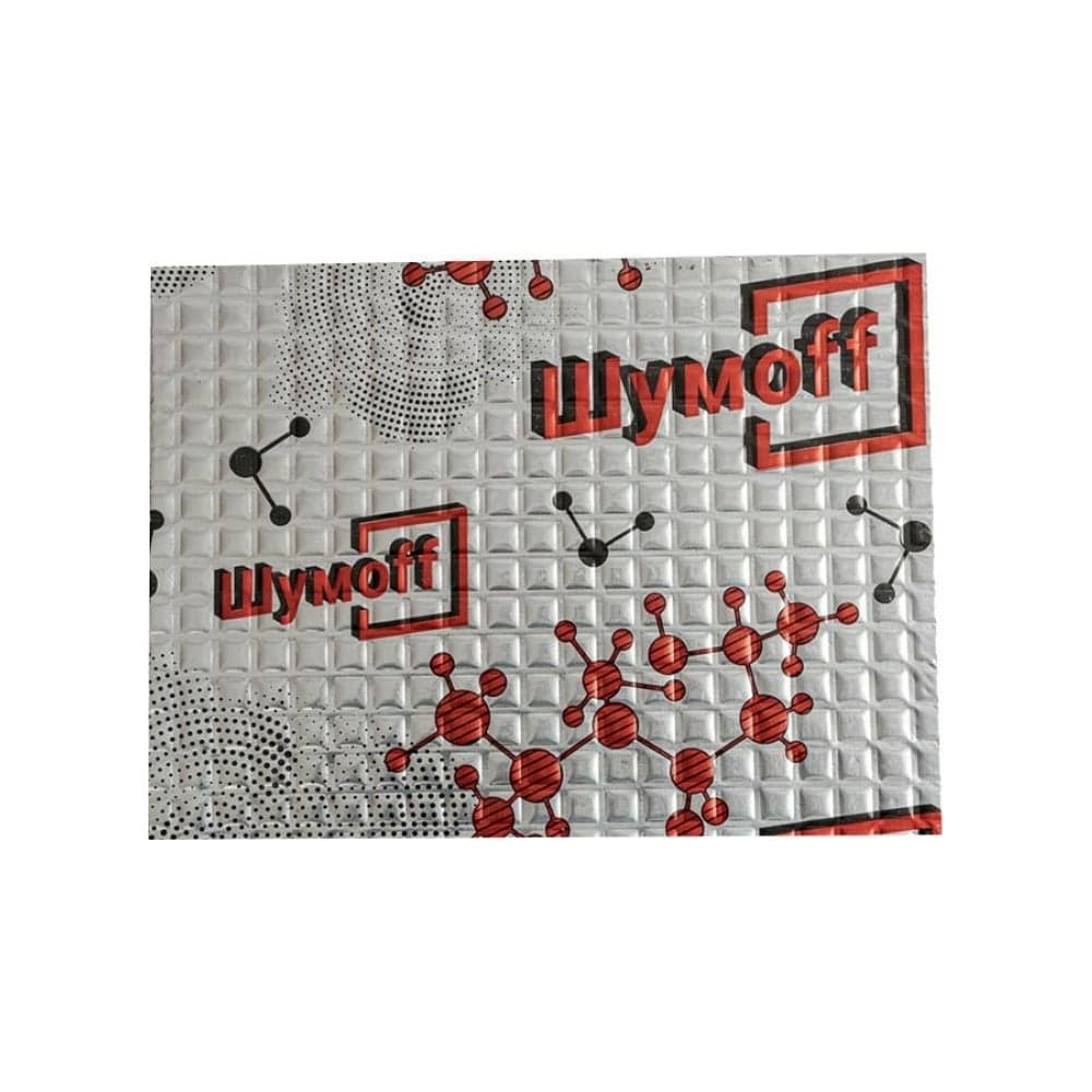 Шумоизоляция Шумофф Микс Ф, 10 листов