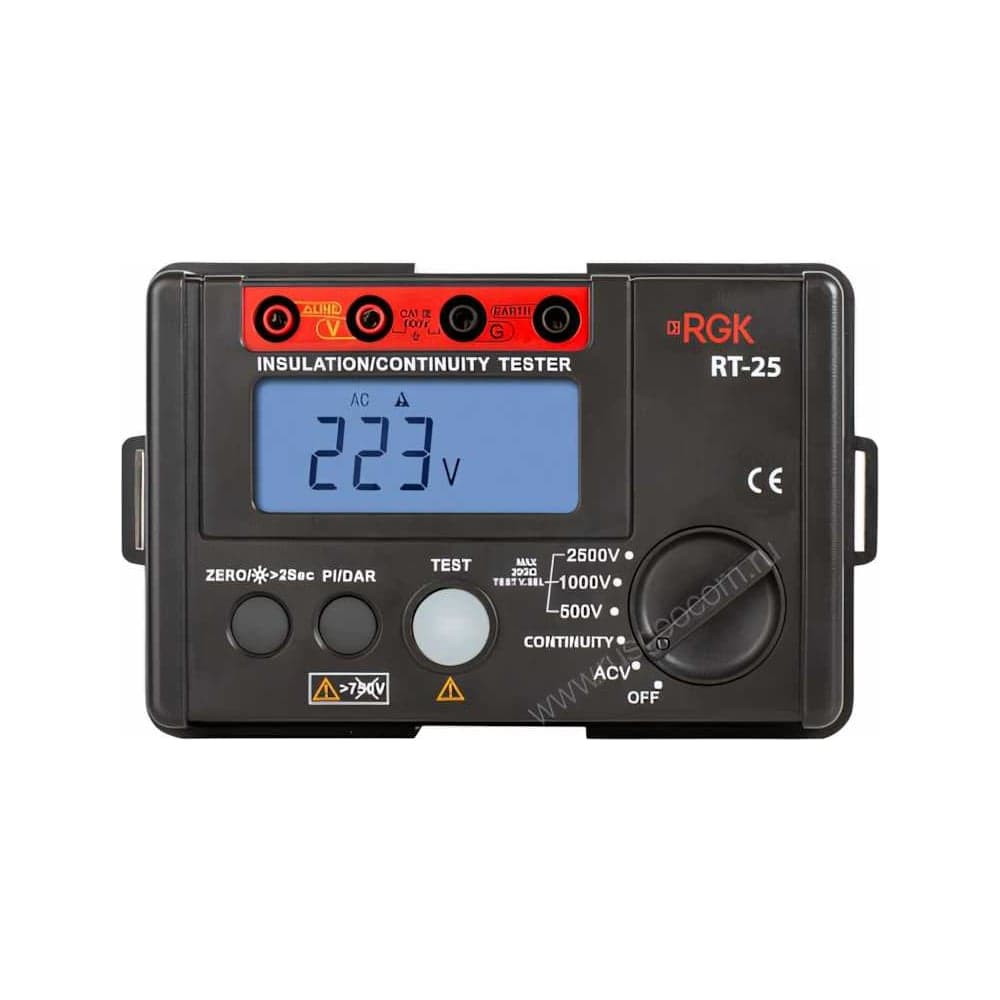 Мегаомметр RGK RT-25 с поверкой 779708