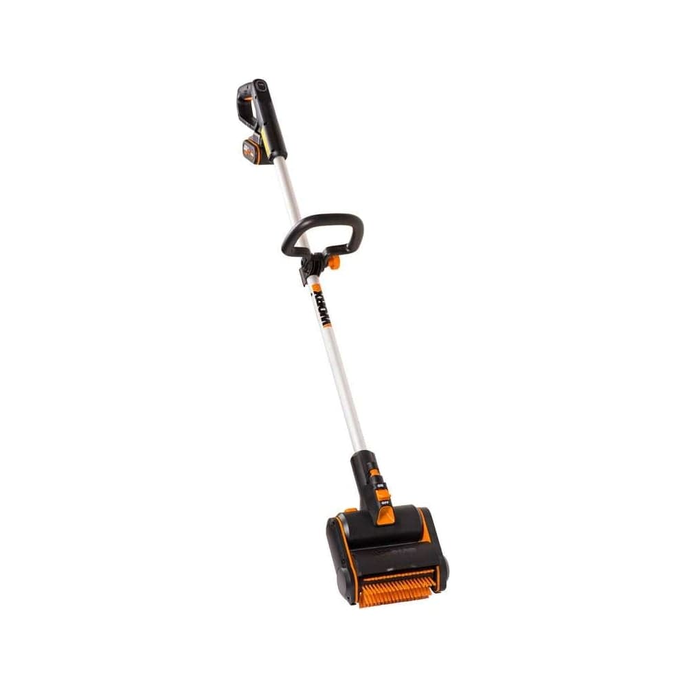 Щетка для чистки дорожек WORX 20В, 4Ач х1 ЗУ коробка WG441E