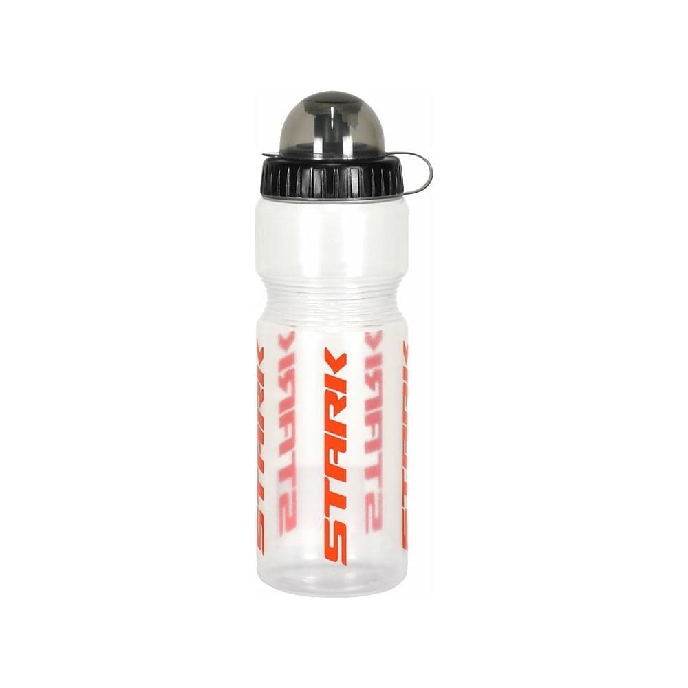 Фляга STARK DL-600CT, 750 мл, пластик, с клапаном, дизайн, прозрачная VZ233003