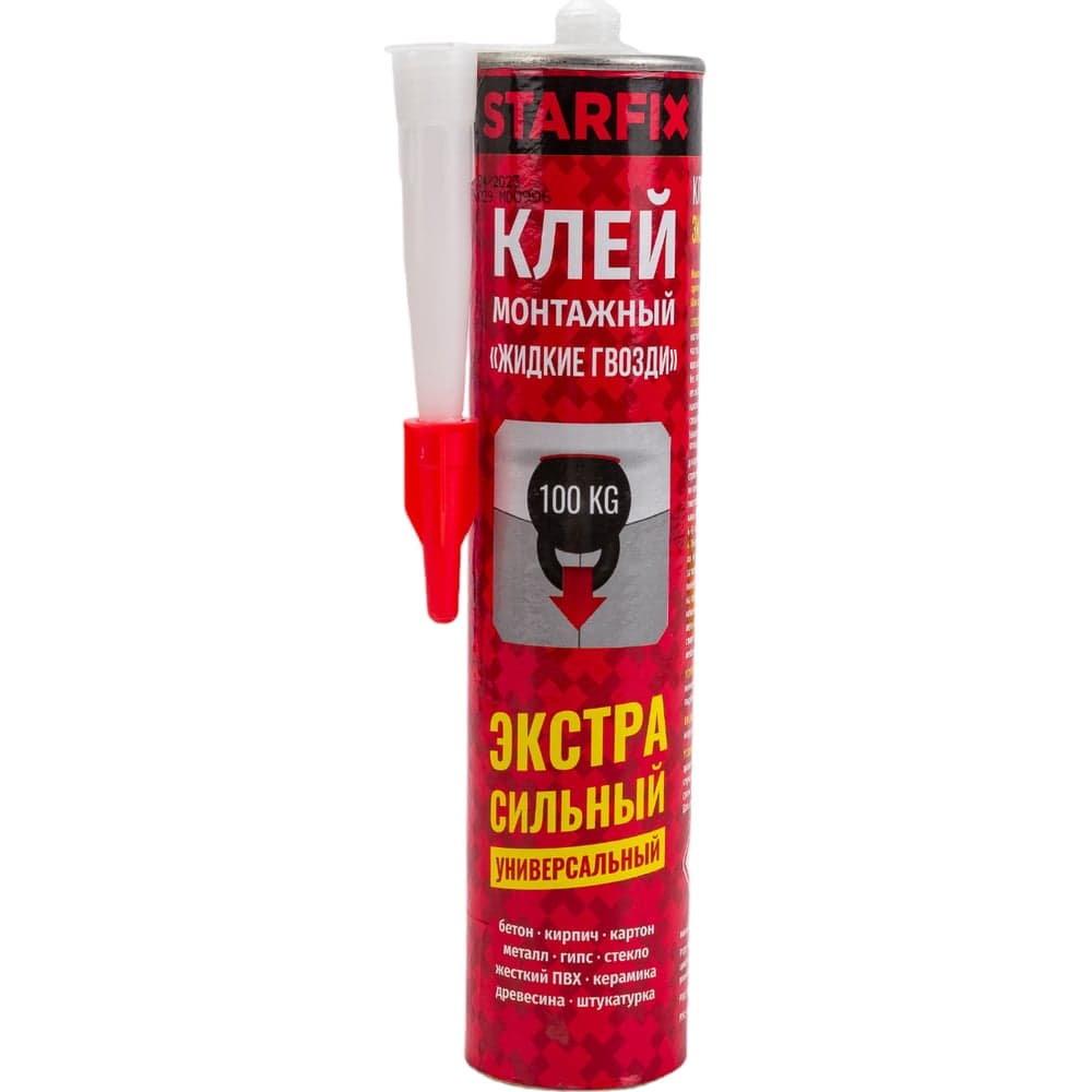 Монтажный клей STARFIX жидкие гвозди 300 мл SM-68139-1
