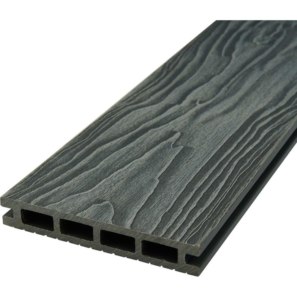 Доска Groentec серая, шовная, пустотелая, с тиснением 3D Ш TDEGP3D 145-22-4000