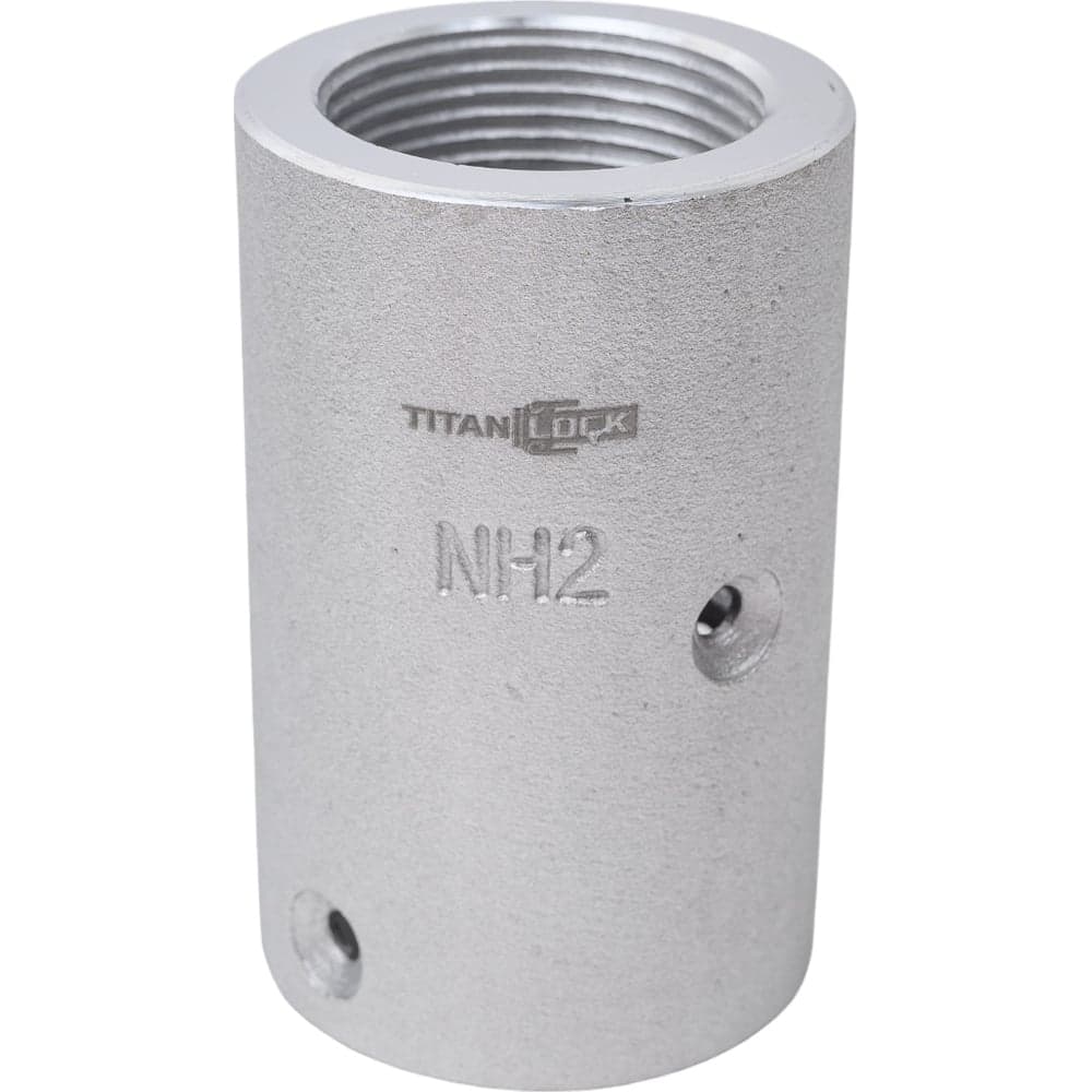 Соплодержатель для рукава (внутренний диаметр 32 мм; алюминий) TITAN LOCK TL032NHAL