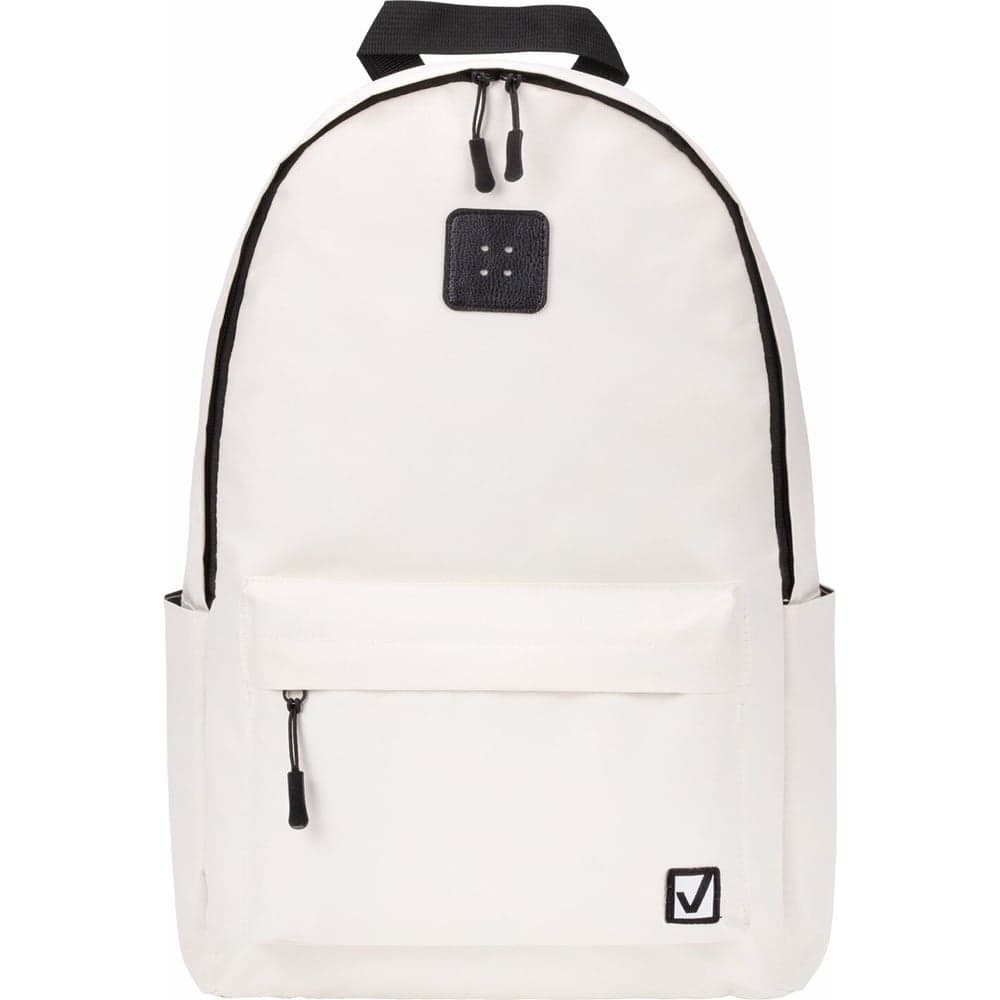 Универсальный рюкзак BRAUBERG POSITIVE Beige 42x28x14 см, потайной карман 270776