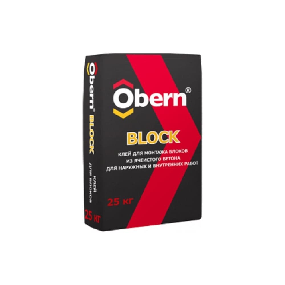 Клей для блоков Obern BLOCK 25 кг 18357